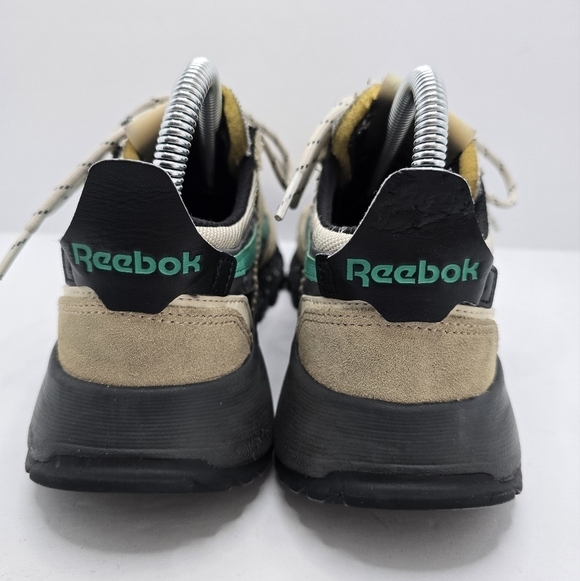 Reebok | Classic Leather Legacy 'Splatter Paint' utility beige sneakers WMS 7.5 - Picture 9 of 13